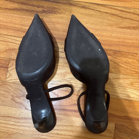 Zara Slingback Heels - Picture 3 of 5